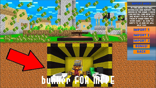 Bunker Mod for Minecraft PE