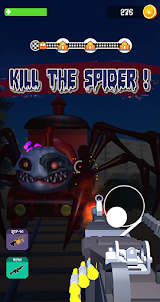 Spider Train Shoot Survival 3D