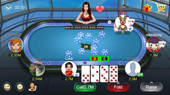 Domino Rummy Poker Sibo Slot Hilo QiuQiu 99 Gaple 2.0.4 Screenshots 3