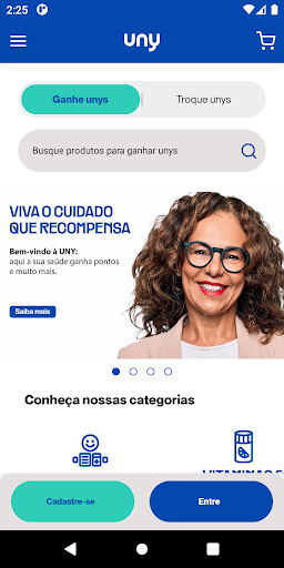 Android application Programa Uny screenshort