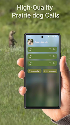 Android application Prairie Dog Hunting Calls screenshort