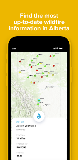 AB Wildfire Status Screen 3
