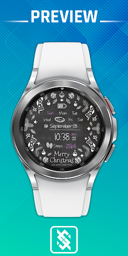 Android application BFF34- Merry Christmas Sticker screenshort
