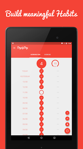 Day by Day • Track and Build Hab