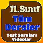 Cover Image of Download 11. Sınıf Tüm Dersler Testler Konu Anlatımı Video 1.1 APK