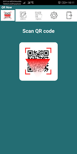 Android application QR Edit screenshort
