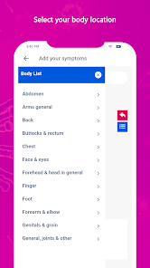 Captura 4 Symptom Checker android