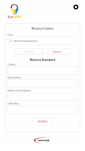 Lechler Map 4 App Screen 2
