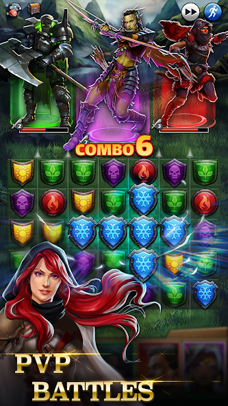 Empires & Puzzles: Match-3 RPG banner