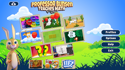 Professor Bunsen Math Grade 4 Screenshot