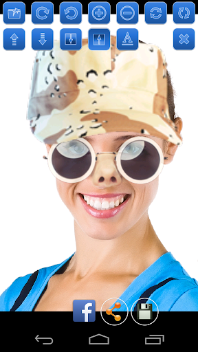 Bald and Mustache Booth Fun Pic