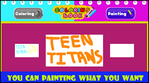 Teen Ten Coloring the Titans Go Adventures