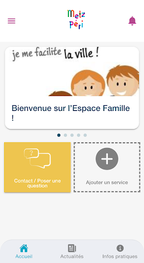 Android application Metz' Peri screenshort