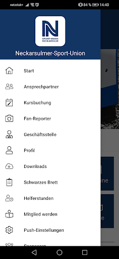 Sport-Union Neckarsulm e.V. Screen 2
