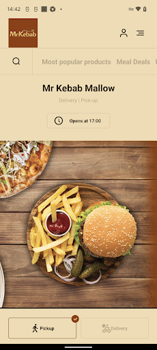 Android application Mr Kebab Mallow screenshort