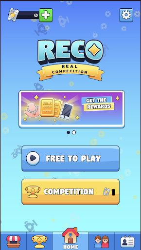 Android application Reco: Casual Games Competition screenshort