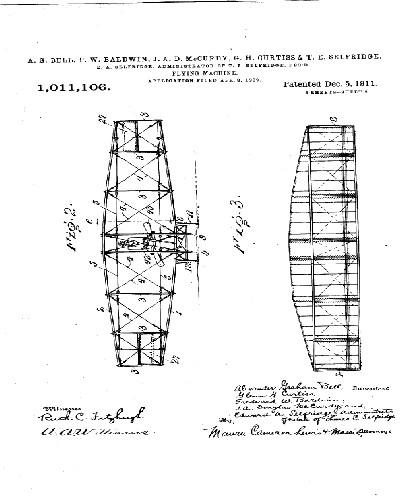 Alexander Graham Bell Flying M