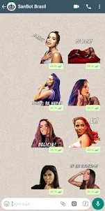 Anitta Sticker Pro para WhatsA
