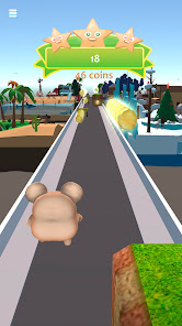 Kawaii Hamster Run - Fun race  screenshots 3