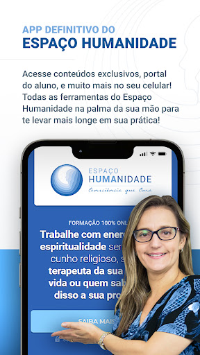 Android application Espaço Humanidade screenshort