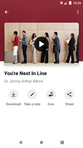 True Worship Church App Screen 3