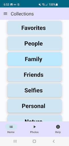 Android application PhotoCards: Relive Memories screenshort