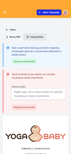 chamados.io Screen 3