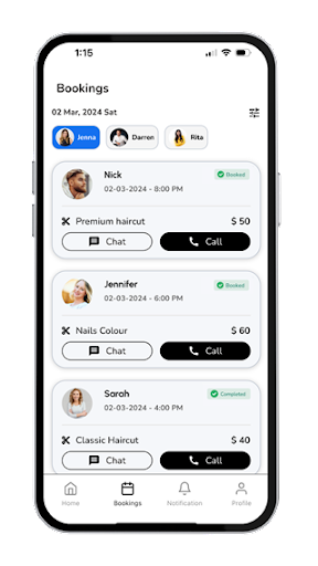 Android application Kleepx Partner screenshort