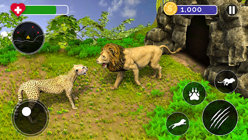 Lion Simulator Game 3D Screen 2