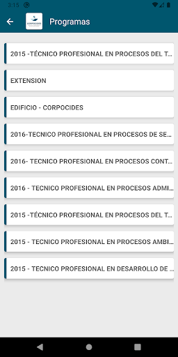Corpocides App Screen 3