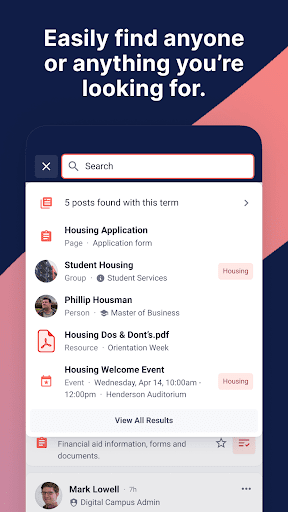 Android application Pathify Student Portal screenshort
