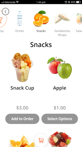 Android application Sensei screenshort