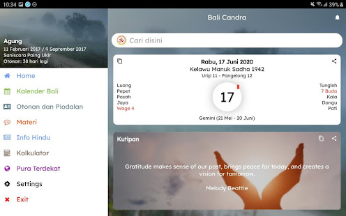 Bali Candra: Kalender Bali, Alarm Trisandya & Doa 19.0.1.5 APK screenshots 9