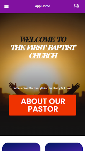 Android application FB Church of Petersburg screenshort