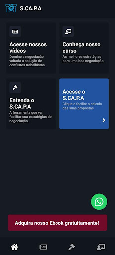 Android application SCAPA screenshort
