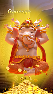 Ganesha Ouro-Elefante