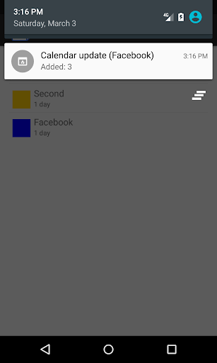 Fire iCalSync Screen 3
