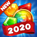 Cover Image of Unduh Gem & Jewel Blast: 2020 Match 3 Games Free No Wifi 2.0.2 APK