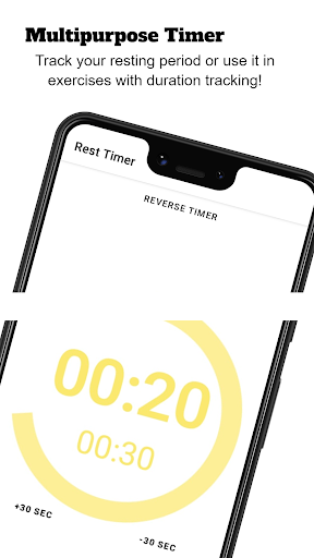 M.E Workout Gym Log Tracker Screen 3