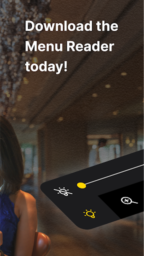Menu Reader: Magnify & Flash Screen 2