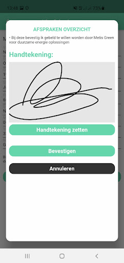 Android application Atlas Sales Agency screenshort