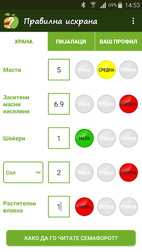 Правилна исхрана Screenshot 1 - AppWisp.com