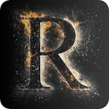R Letter Wallpaper icon