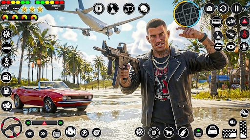 Miami Mafia Gangster:OpenWorld لقطة شاشة لتطبيق الأندرويد 3