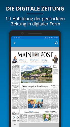 Android application Main-Post ePaper screenshort