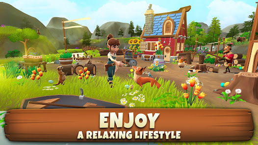 Sunrise Village: Farm Game Mod APK 1.101.56 (Free purchase) Gallery 2