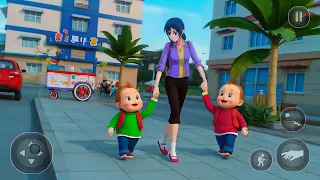 Pregnant Mom Twins Life Sim 3D - Screenshot 3