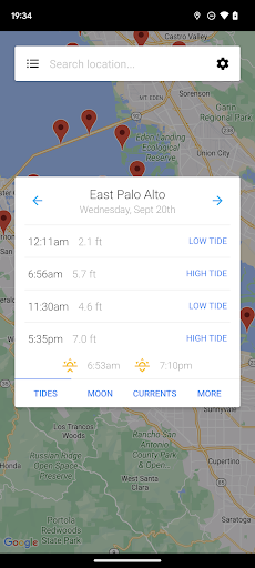 Screenshot of My Tide Times Pro
