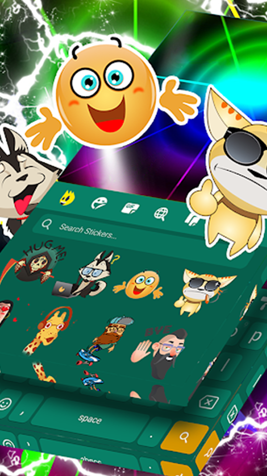 #2. Keyboard With No Sound Effects (Android) 由: 2025 Themes & Keyboards