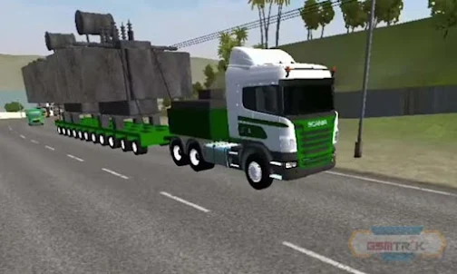 Truck Double Trailer Bussid